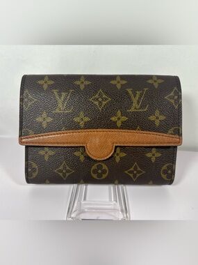 7517: Louis Vuitton Monogram Pochette Florentine Belt Bag Converted Clutch/Pouch